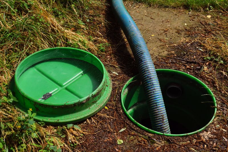 Products For Septic Service in use