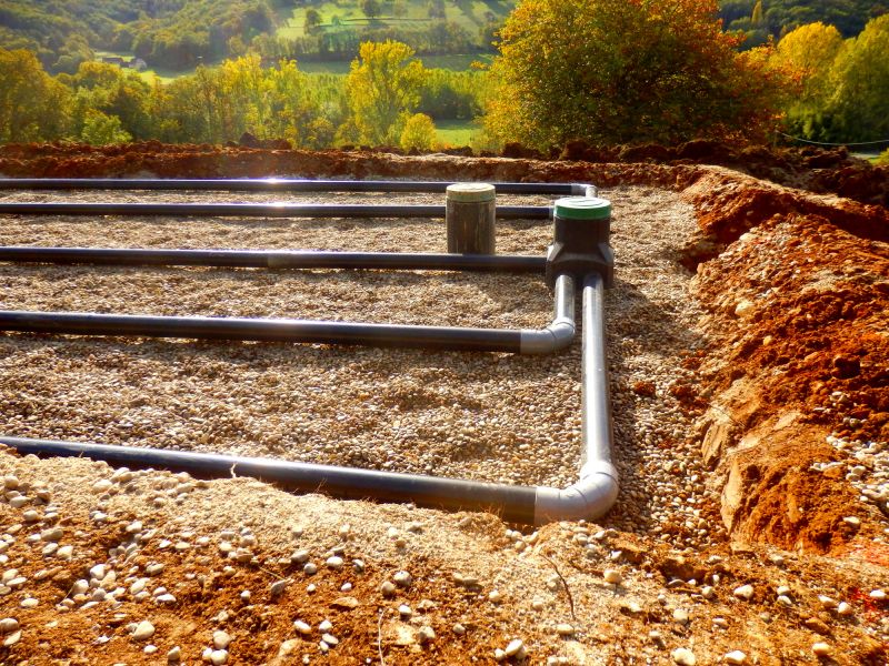 Drain Field Piping