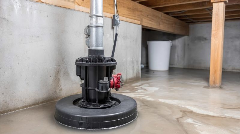 Sewage Sump Pump Installation